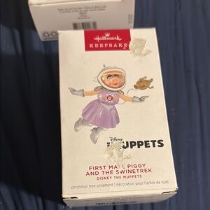 Disney Muppets First Mate Piggy Ornament